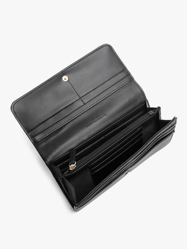 Alexia Nero Trifold Wallet