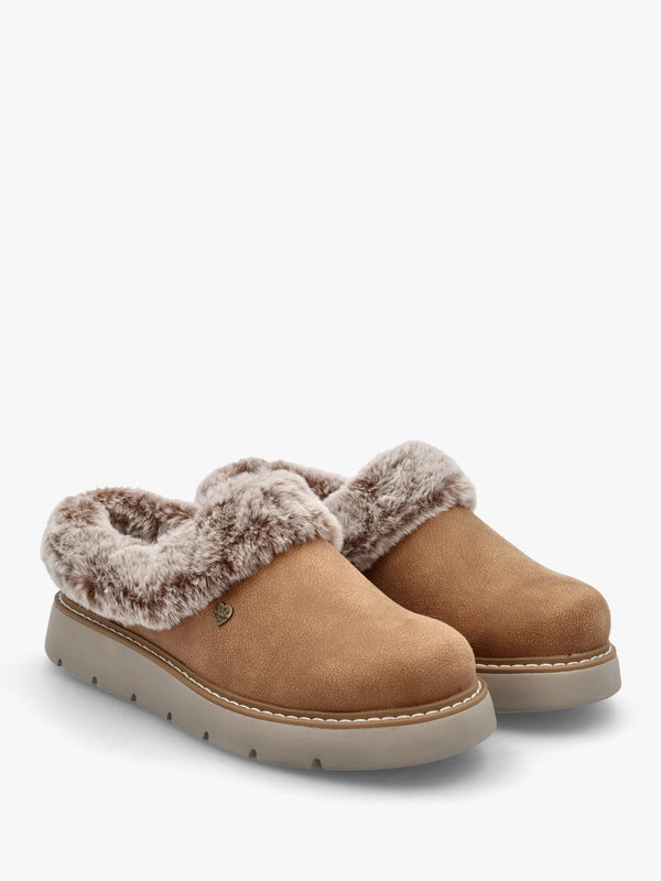 Women’s Bobs Keepsake Lite Cosy Blend Chestnut Slippers