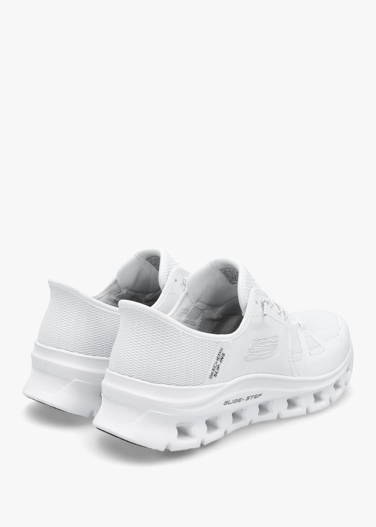 Men’s Slip Ins Glide-Step Pro White Trainers