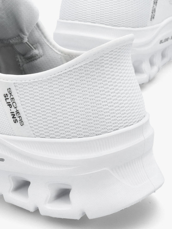 Men’s Slip Ins Glide-Step Pro White Trainers