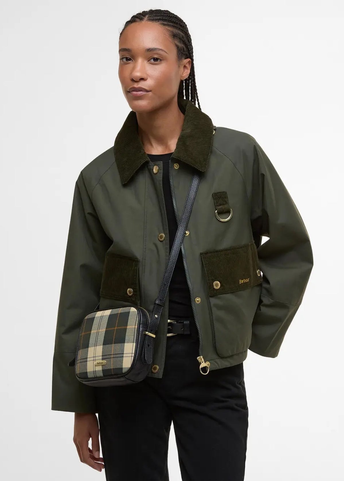 Daphne Tartan Cross-Body Bag