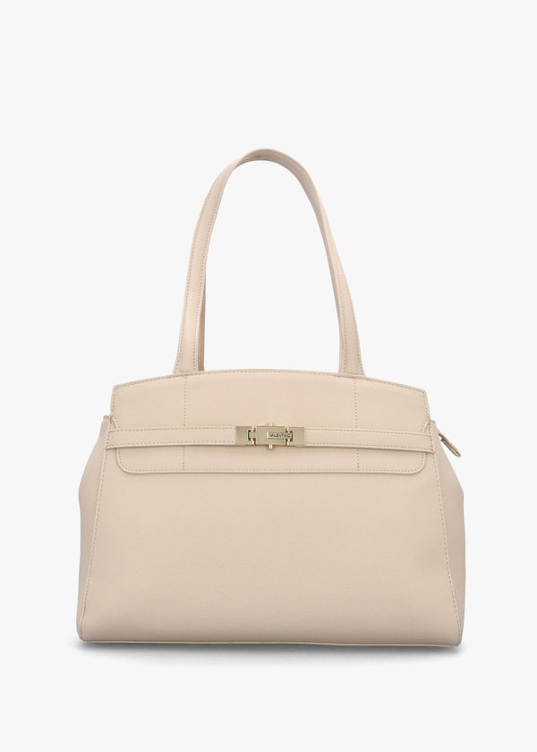 Fae Ecru Shopper Shoulder Bag
