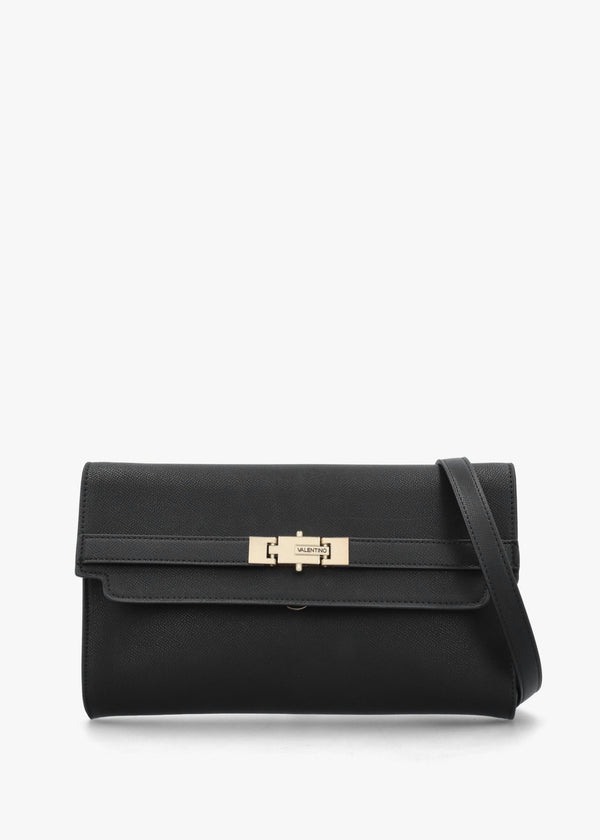 Fae Nero Flapover Cross-Body Bag