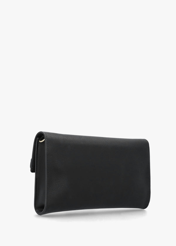 Fae Nero Flapover Cross-Body Bag
