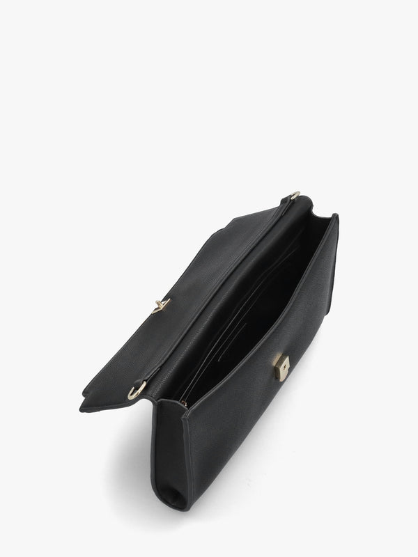 Fae Nero Flapover Cross-Body Bag