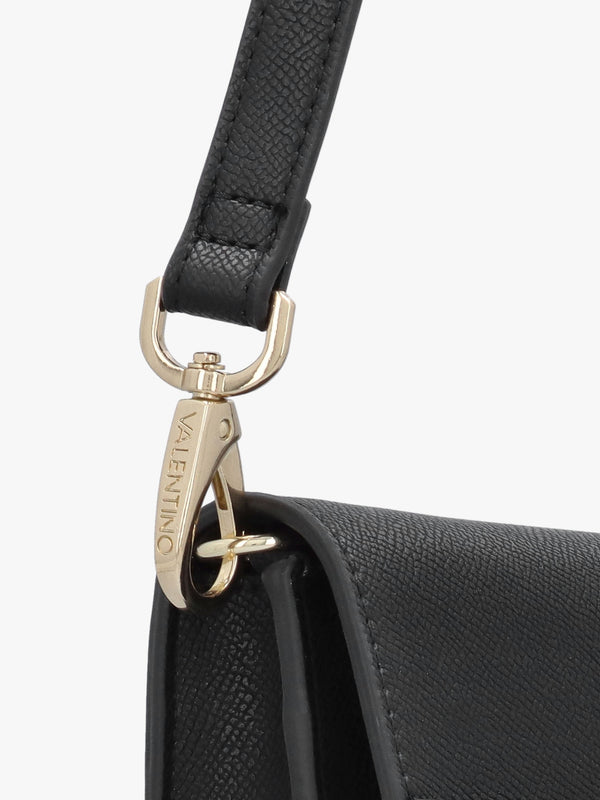 Fae Nero Flapover Cross-Body Bag