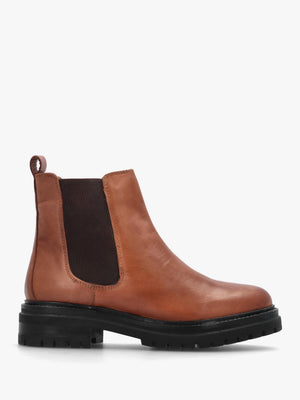 Olaio Tan Leather Chelsea Boots
