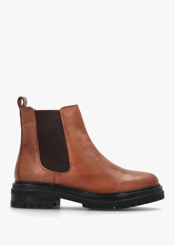 Olaio Tan Leather Chelsea Boots