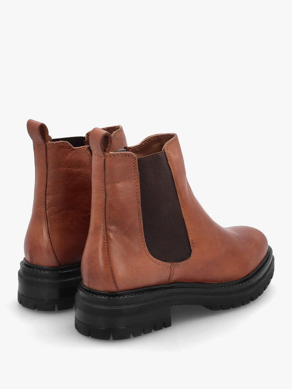 Olaio Tan Leather Chelsea Boots