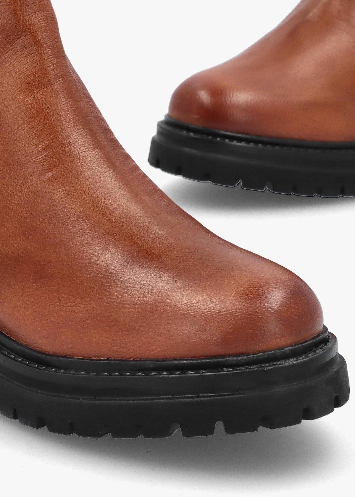 Olaio Tan Leather Chelsea Boots