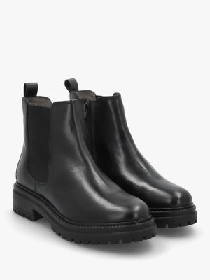 Olaio Black Leather Chelsea Boots