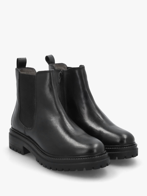 Olaio Black Leather Chelsea Boots