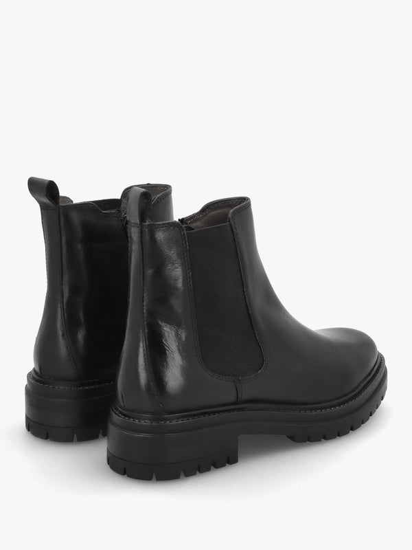 Olaio Black Leather Chelsea Boots