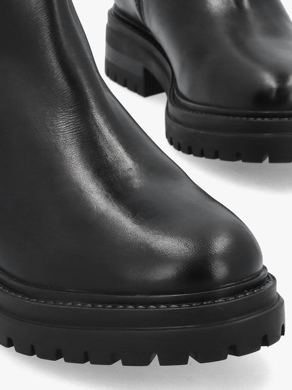 Olaio Black Leather Chelsea Boots