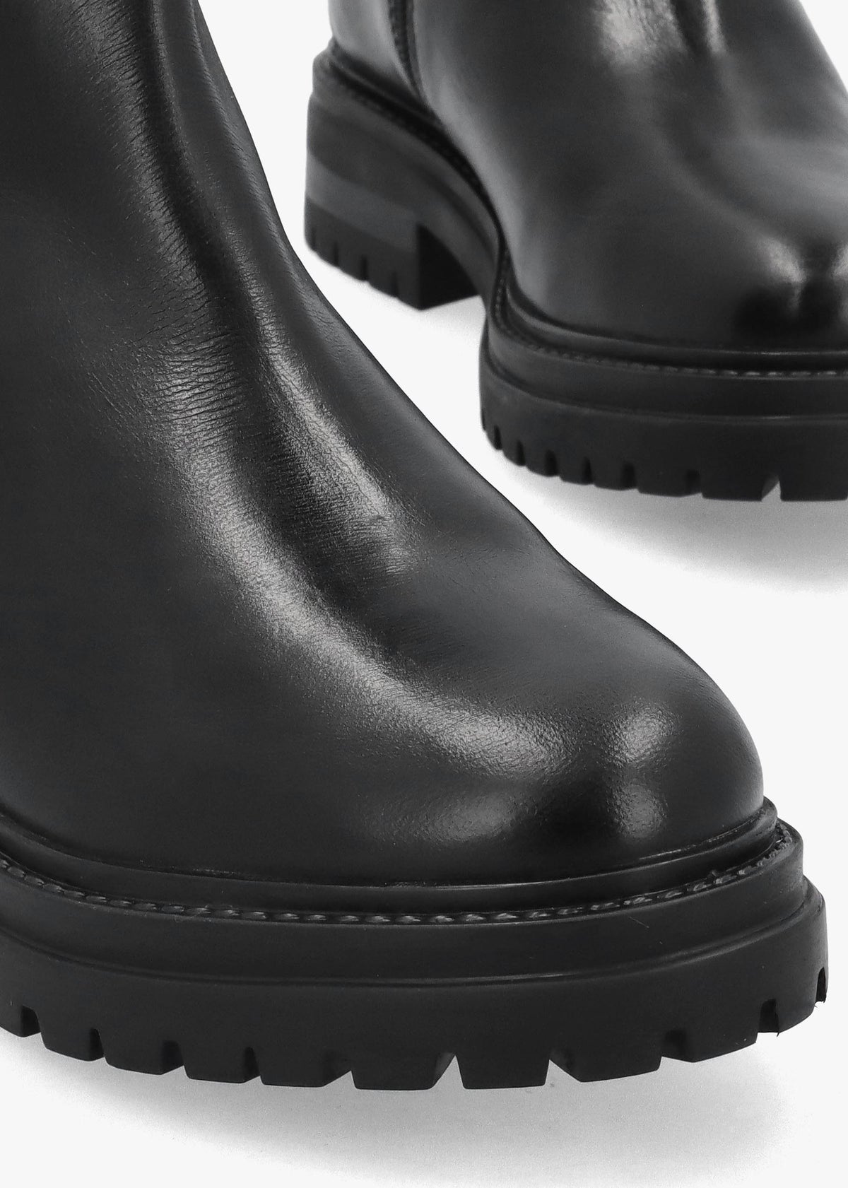 Olaio Black Leather Chelsea Boots