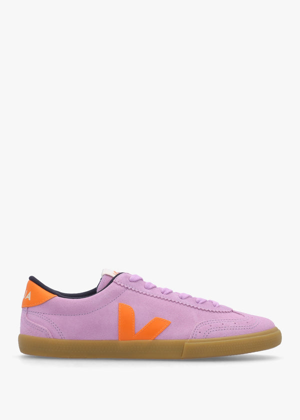Women's Volley O.T Suede Orchid Fury Natural Trainers