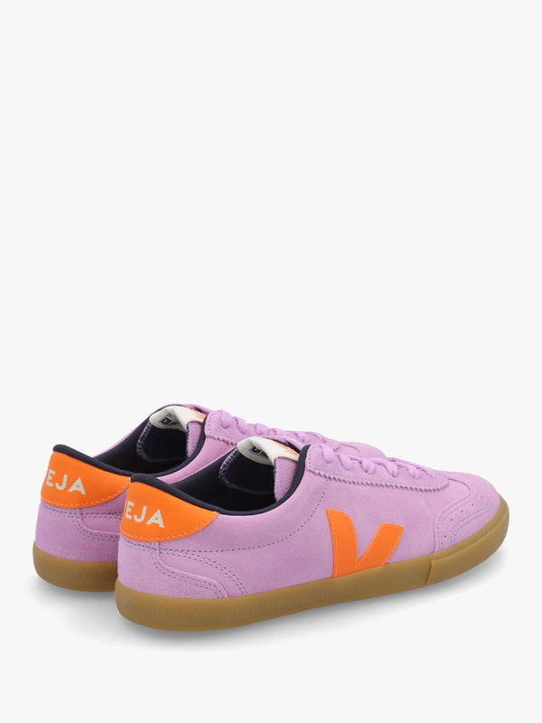 Women's Volley O.T Suede Orchid Fury Natural Trainers