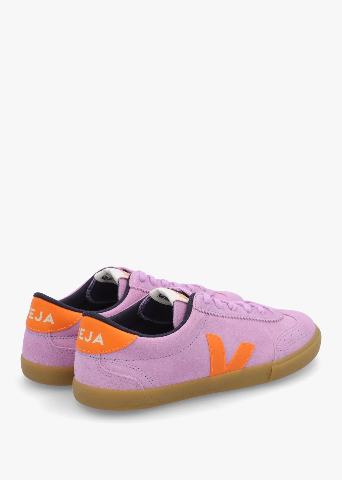 Women's Volley O.T Suede Orchid Fury Natural Trainers