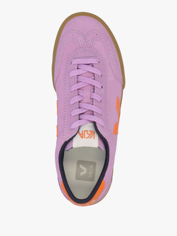 Women's Volley O.T Suede Orchid Fury Natural Trainers
