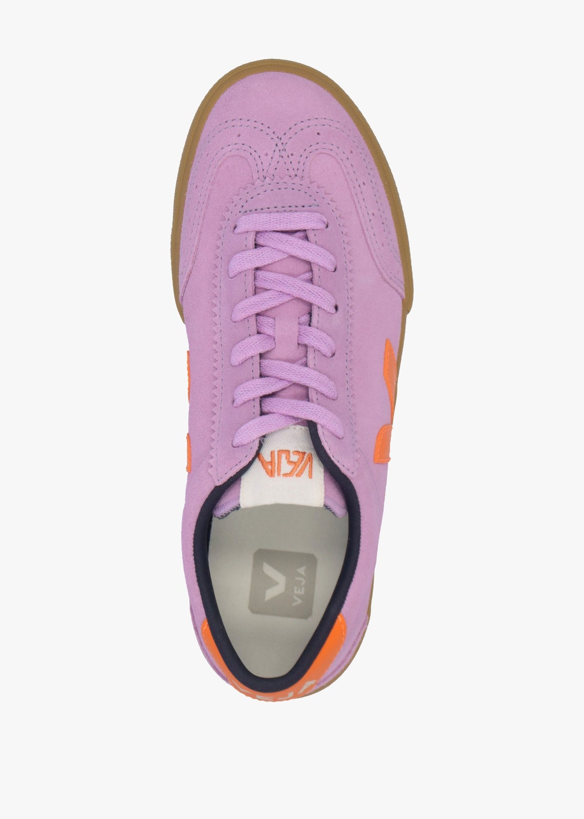 Women's Volley O.T Suede Orchid Fury Natural Trainers