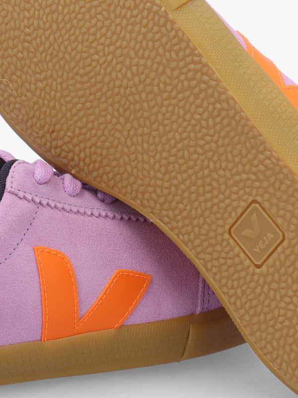 Women's Volley O.T Suede Orchid Fury Natural Trainers