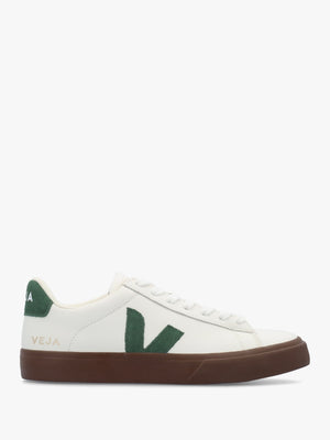Campo Leather White Cyprus Bark Trainers