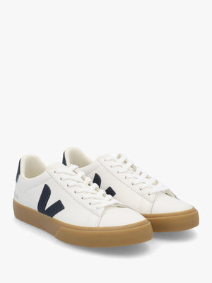 Campo Leather White Nautico Natural Trainers