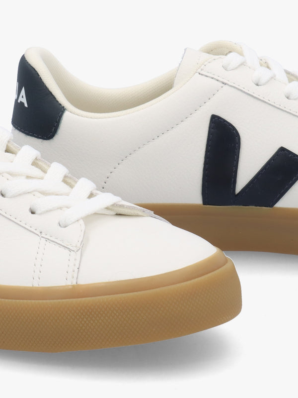 Campo Leather White Nautico Natural Trainers