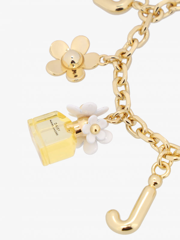 Daisy Charm Gold Bracelet