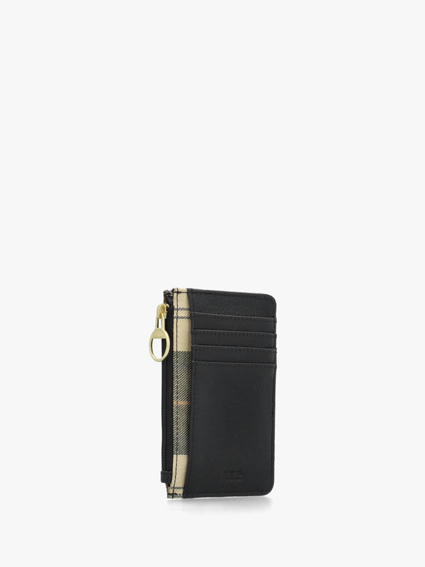 Alder Black Leather Card Holder