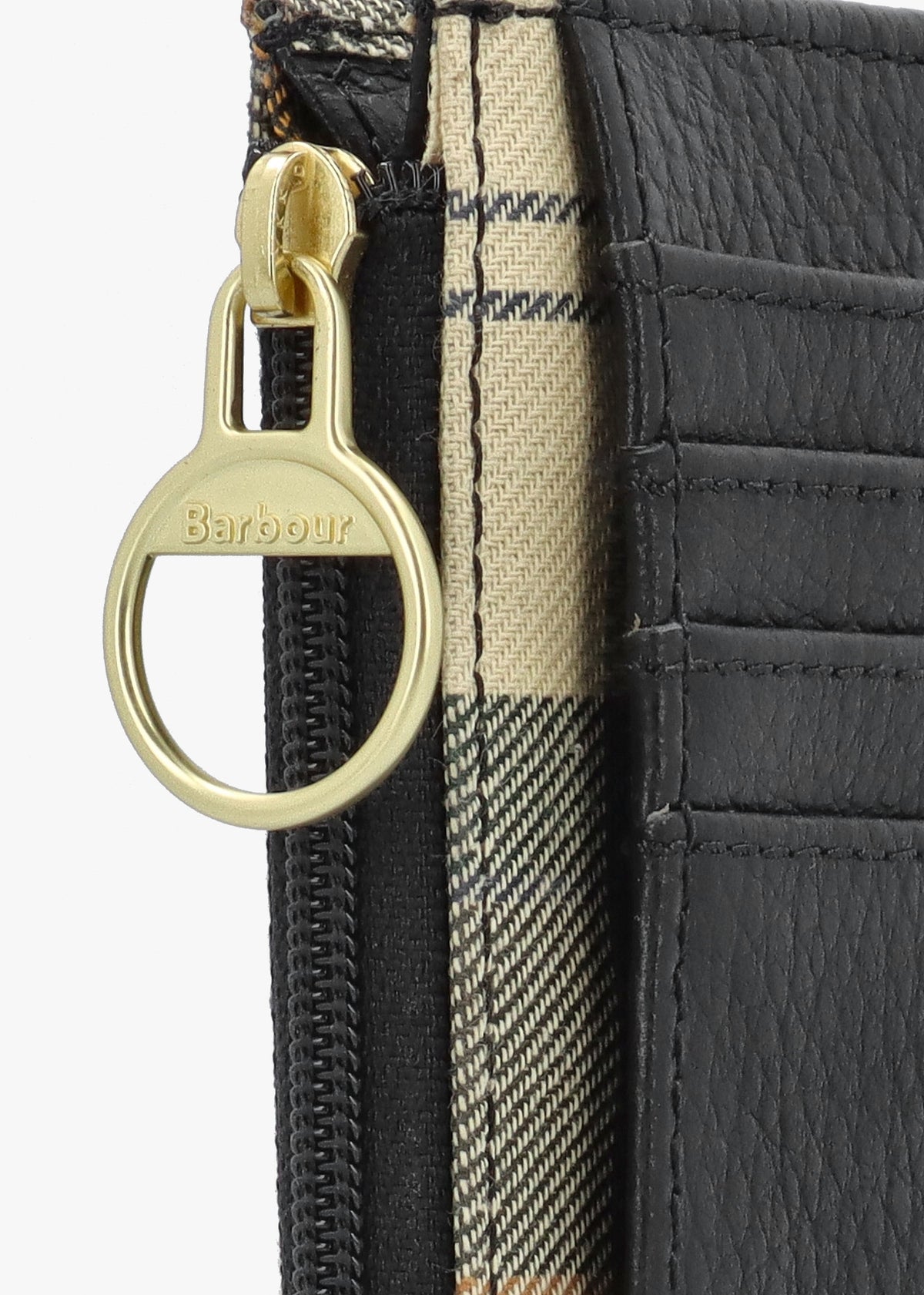 Alder Black Leather Card Holder