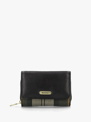 Rosa Black Leather Small Purse