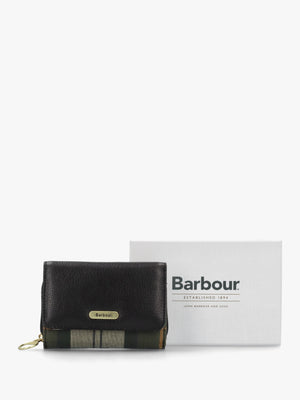 Rosa Black Leather Small Purse