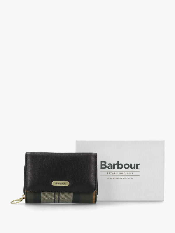 Rosa Black Leather Small Purse