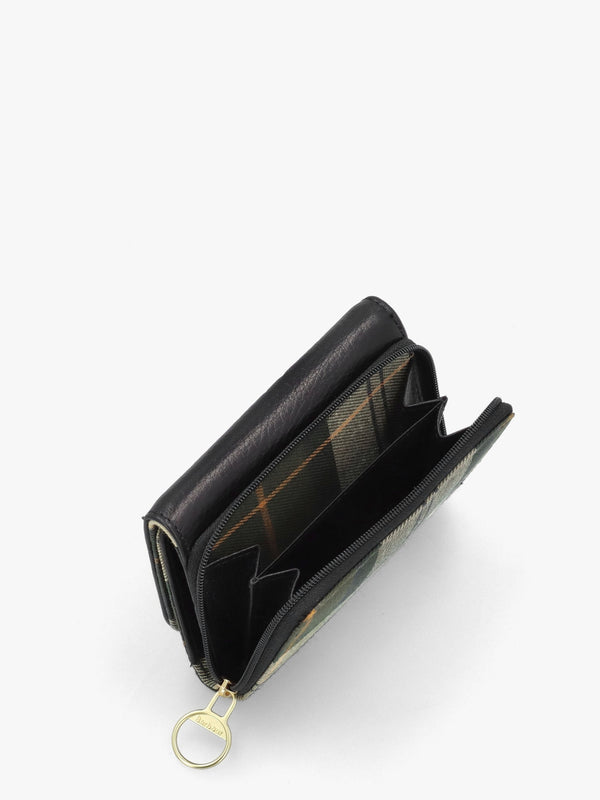 Rosa Black Leather Small Purse