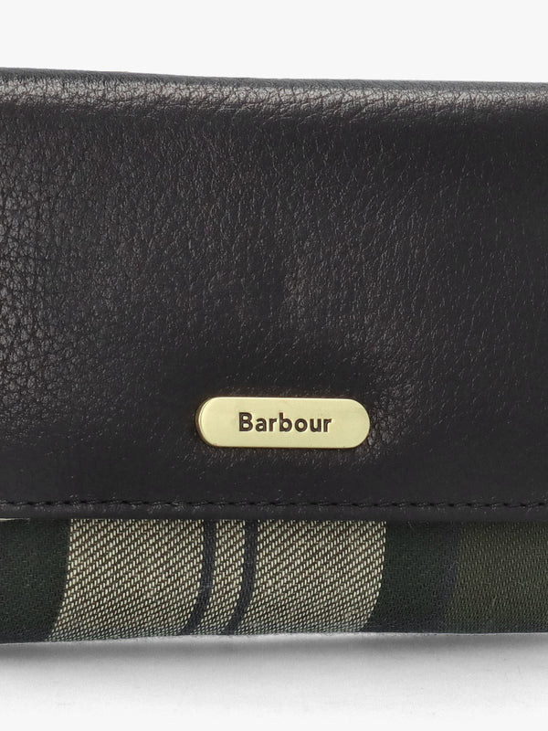 Rosa Black Leather Small Purse