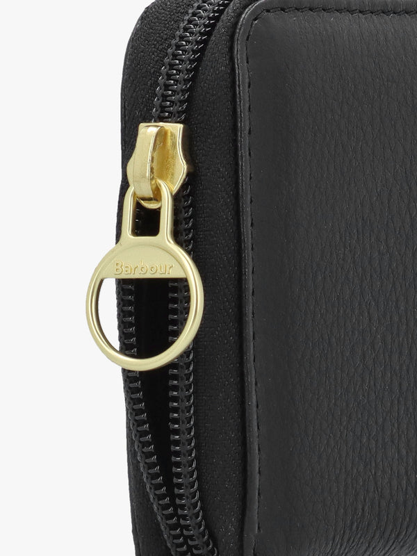 Birch Matinee Black Leather Purse