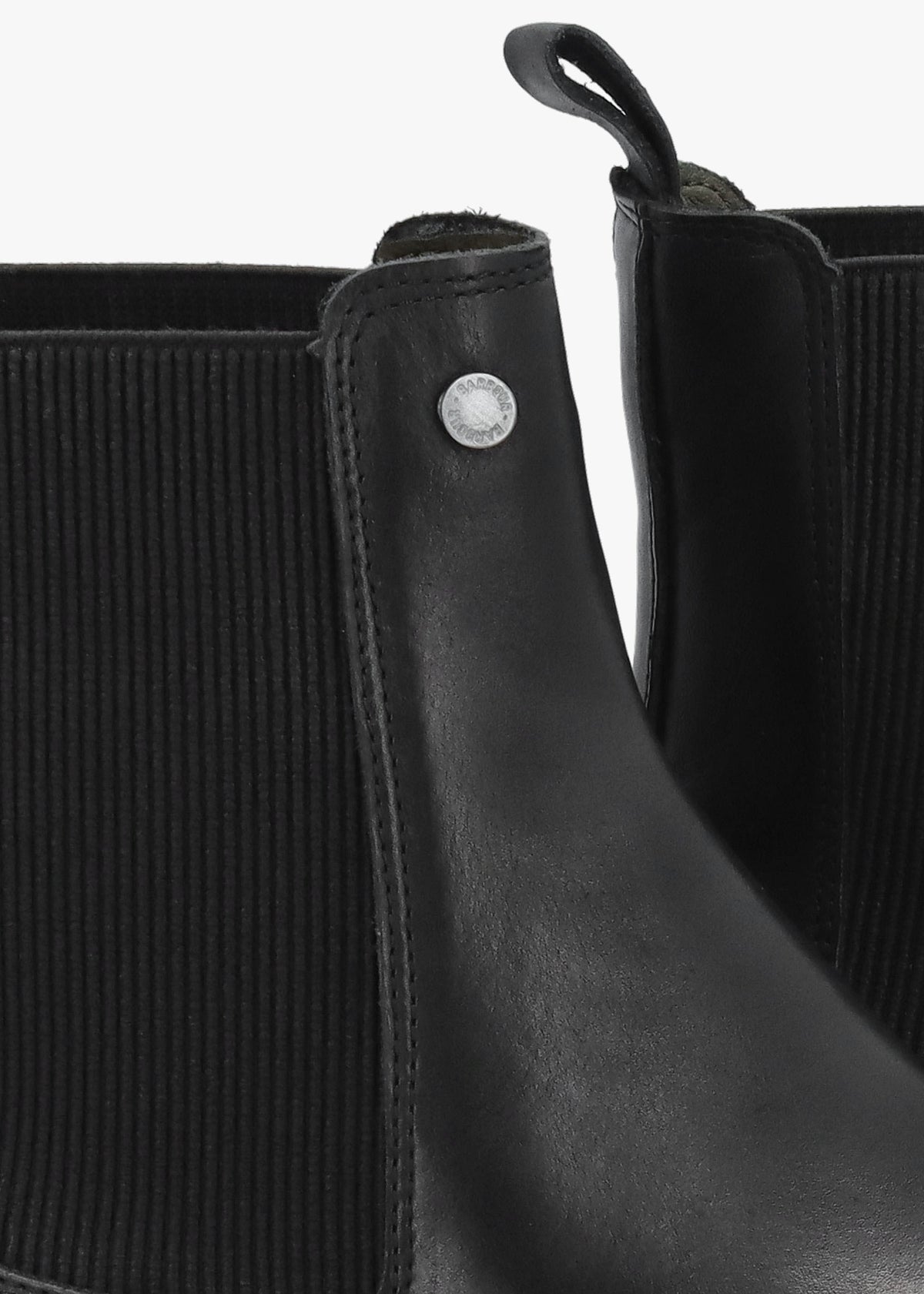 Celina Black Leather Chelsea Boots