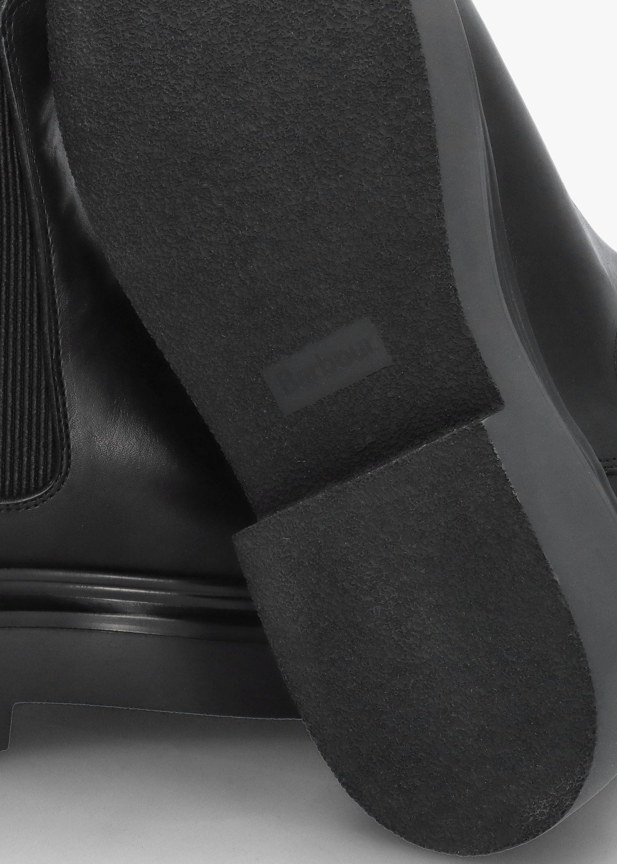 Celina Black Leather Chelsea Boots