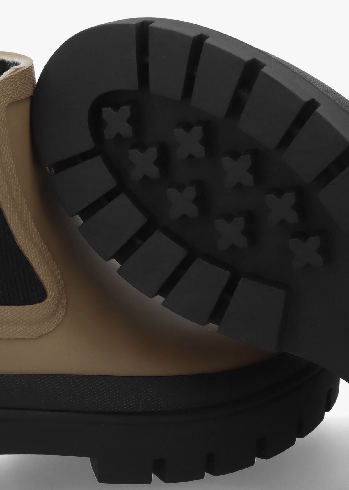 Halton Military Brown & Black Ankle Wellington Boots