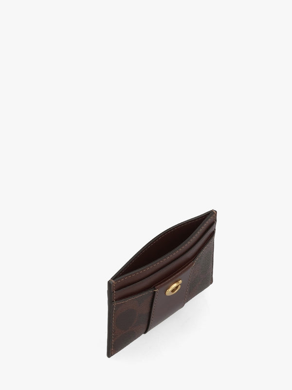 Essentials Signature Maple Card Case