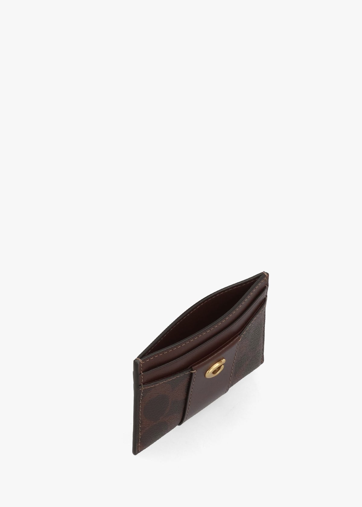 Essentials Signature Maple Card Case