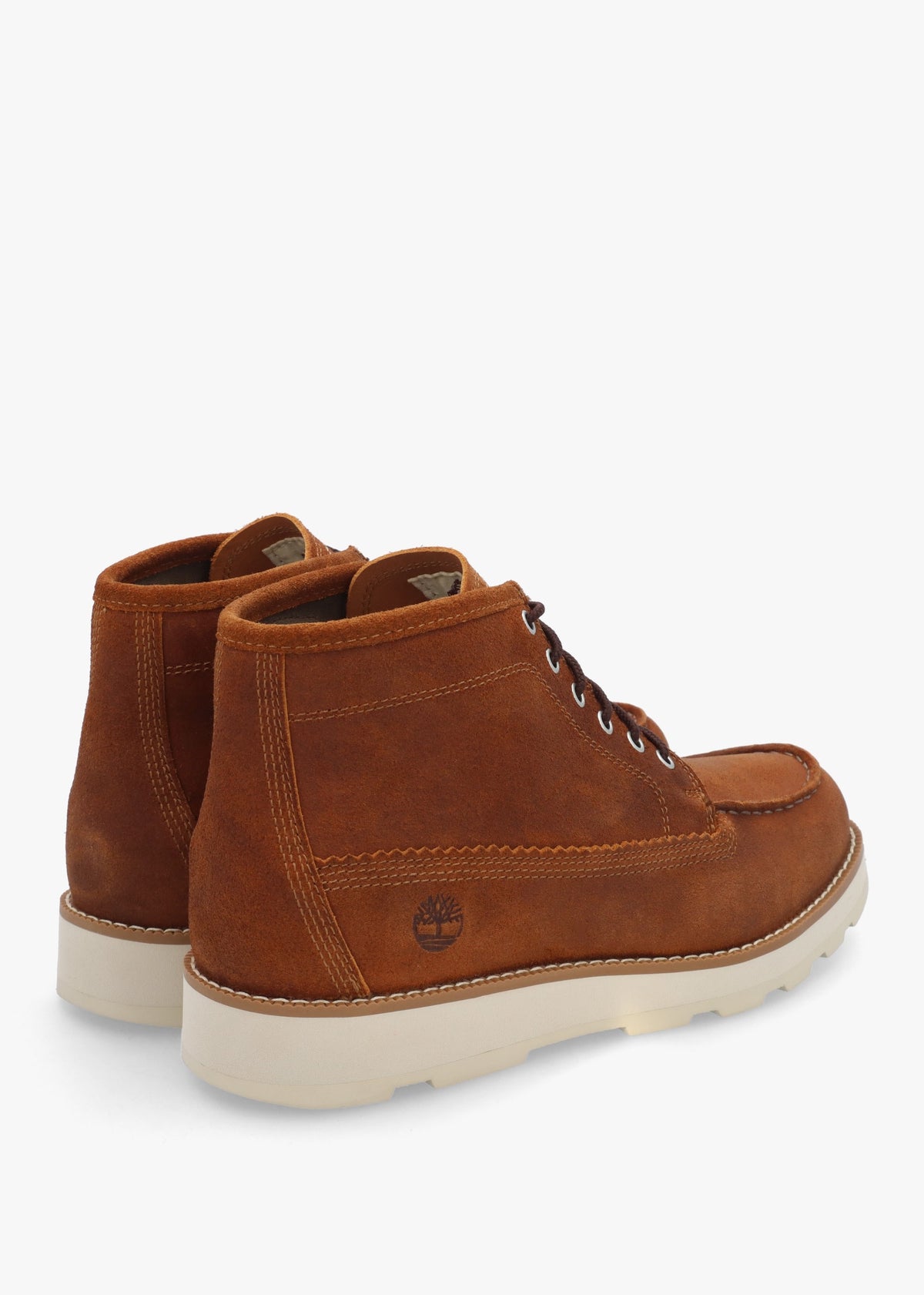 Men's Britton Mills Rust Suede Mid Lace Chukka Boots