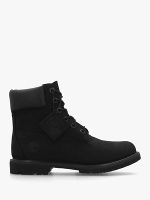 Women's Premium 6 Inch Black Waterproof Boots