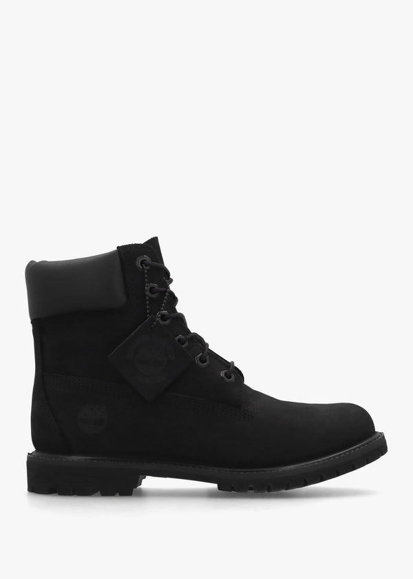 Women's Premium 6 Inch Black Waterproof Boots