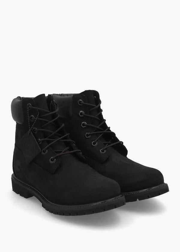 Women's Premium 6 Inch Black Waterproof Boots