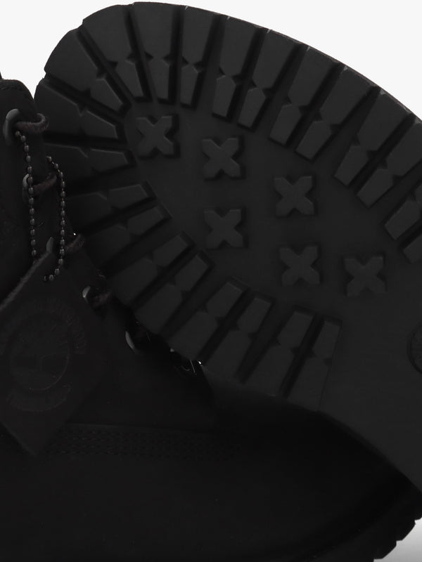Women's Premium 6 Inch Black Waterproof Boots