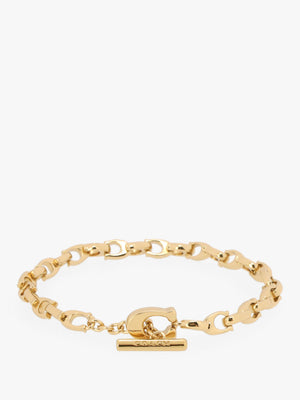Link C Chain Flex Gold Bracelet