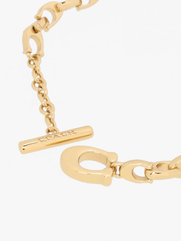 Link C Chain Flex Gold Bracelet