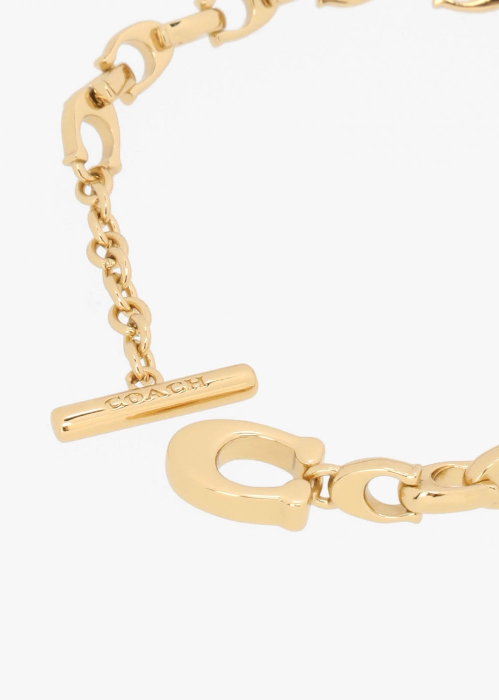 Link C Chain Flex Gold Bracelet